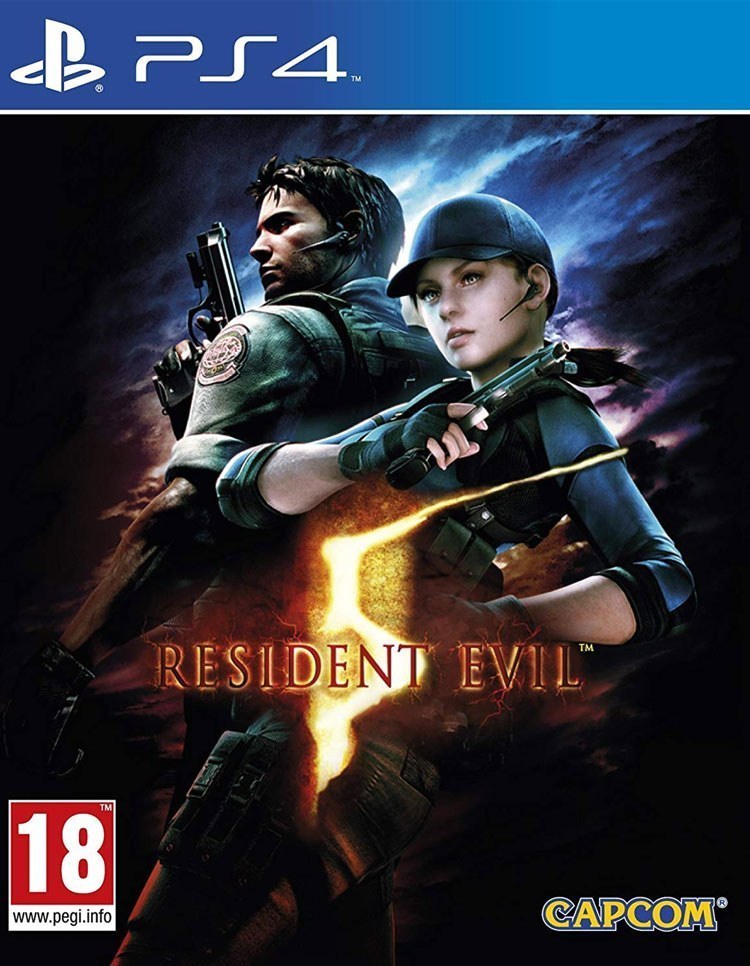 دیسک بازی Resident Evil 5 برای ps4