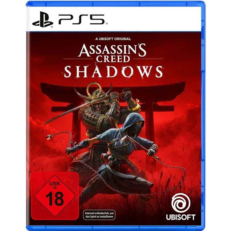 دیسک کارکرده بازی Assassin's Creed Shadows برای PS5