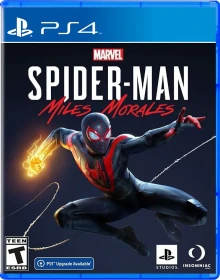 دیسک کارکرده بازی Spider-Man: Miles Morales مخصوص PS4