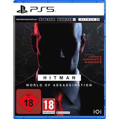 دیسک بازی کارکرده Hitman: World of Assassination برای PS5