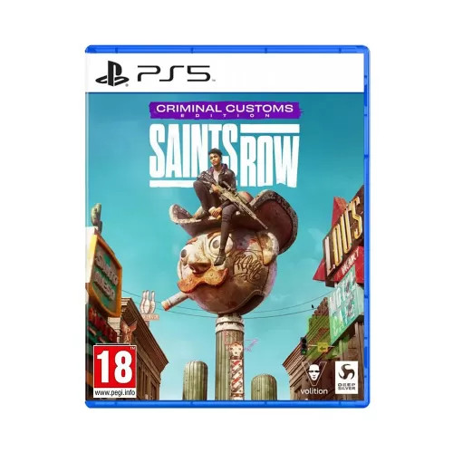 دیسک کارکرده بازی Saints Row نسخه Criminal Customs برای PS5