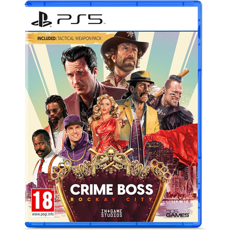 دیسک  کارکرده بازی Crime Boss: Rockay City برای PS5