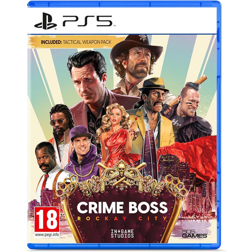 دیسک کارکرده بازی Crime Boss: Rockay City برای PS5