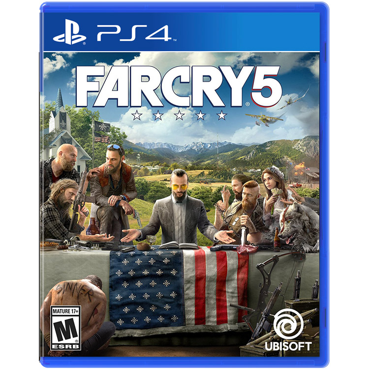 دیسک کارکرده بازی Far Cry 5 - پلی استیشن 4