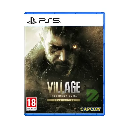 دیسک کارکرده بازی Resident Evil Village Gold Edition برای PS5