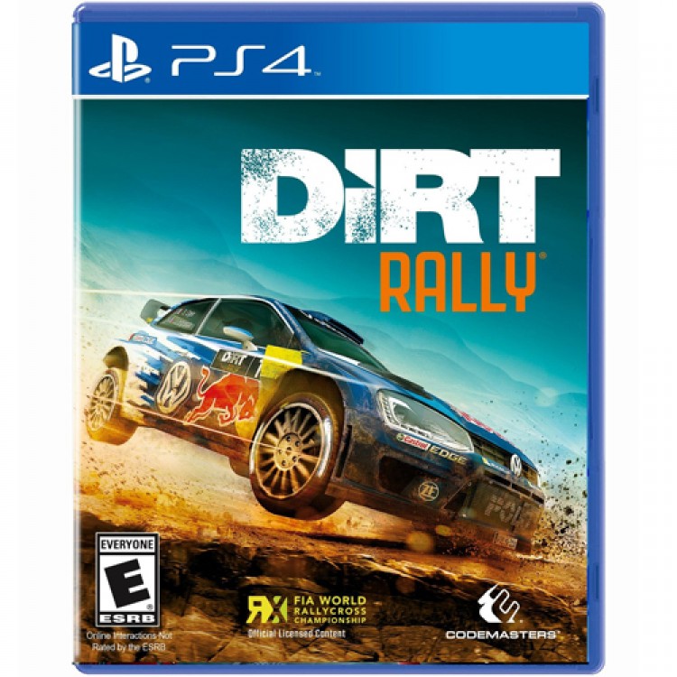 دیسک کارکرده بازی Dirt Rally | نسخه پلی استیشن 4