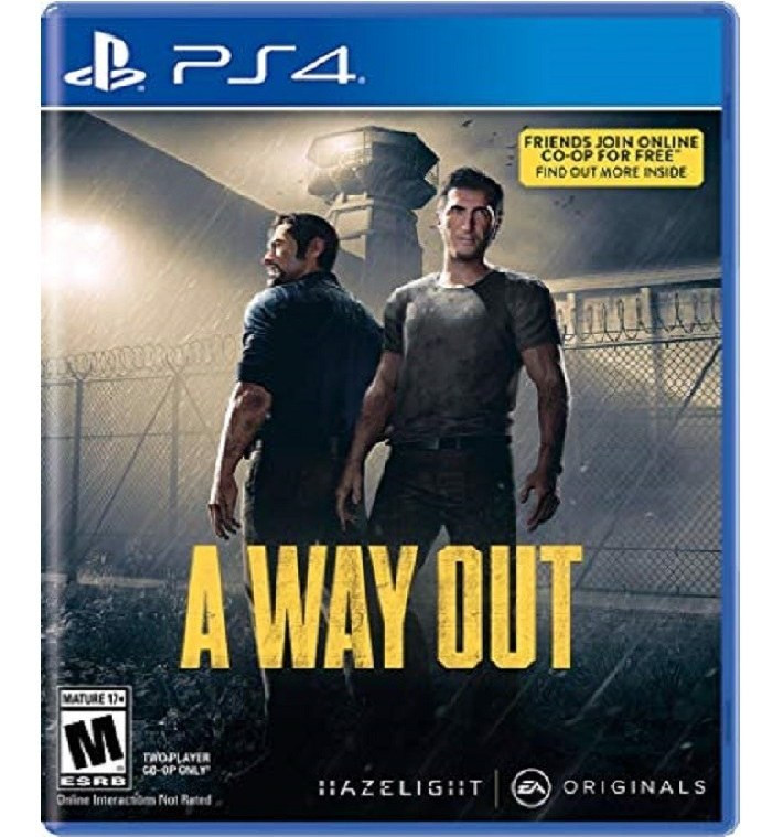 دیسک کارکرده بازی A Way Out برای PS4